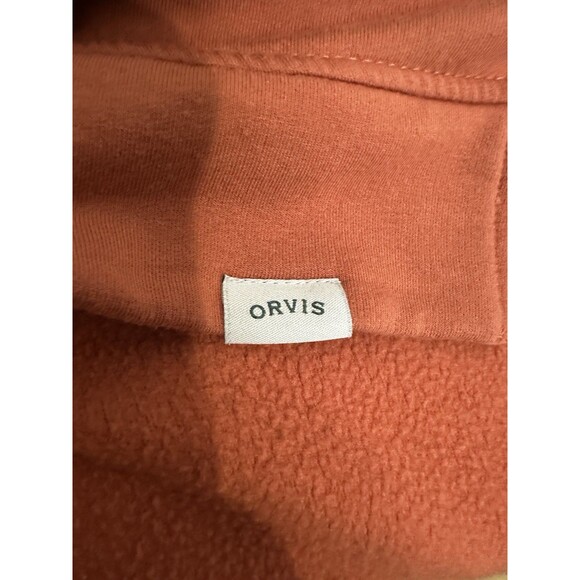 Orvis Women’s V-neck Long Sleeve, Size XL, Burnt Orange - Picture 7 of 8